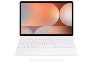 DX825UWE Book Cover Keyboard Samsung Galaxy Tab S10+/S9+/S9 FE+, White