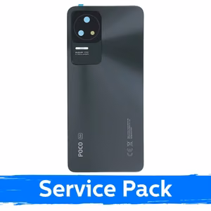 Задняя крышка для Xiaomi Poco F4 5G / Night Black / (Service Pack)