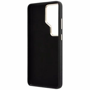 Guess чехол Grained Big 4G Metal Logo для Samsung Galaxy S26 Ultra чёрный