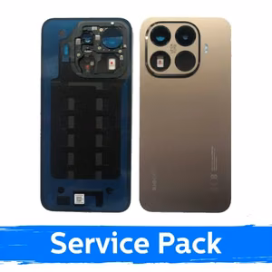 Back Cover Compatible With Xiaomi 15T Pro 5G / Gold / (Service Pack)