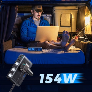 Įkroviklis automobilinis Joyroom (JR-CL06) 9in1 (5xUSB; 1xUSB-C; 154W) juodas