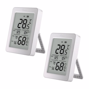 SONOFF ZigBee SNZB-02DR2 temperatūros ir drėgmės jutiklis, 2 vnt.