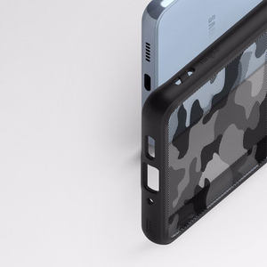 Ringke Fusion Matte TPU dėklas su rėmeliu Samsung Galaxy A73 juodas