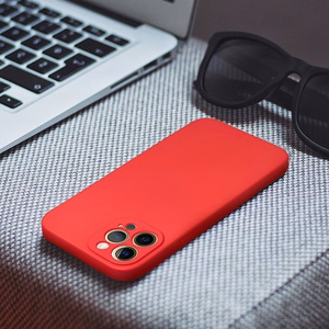 Case for iPhone 15 PLUS Soft red