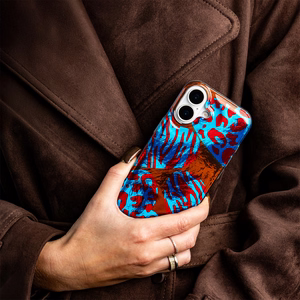 Animal Print dėklas for iPhone 14 6,1" Chameleon