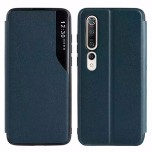 Telefono dėklas Smart View TPU Samsung A326 A32 5G tamsiai žalias