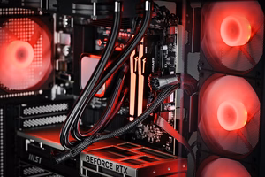 Actina stalinis kompiuteris Intel Core Ultra 5 245KF, 16 GB DDR5, 1 TB SSD, AMD Radeon RX 9060 XT, Midi Tower, juodas