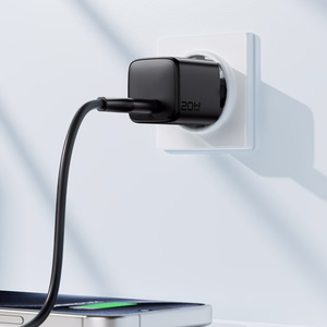 Įkroviklis Acefast A117 20W GaN USB-C juodas