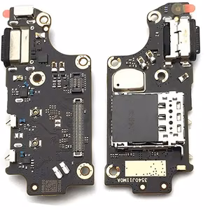 Flex Xiaomi Poco F2 Pro su įkrovimo jungtimi ir mikrofonu, SIM kortelės kontaktas ORG