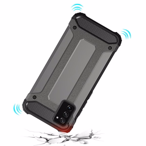 Hybrid Armor Case прочный защитный чехол для Samsung Galaxy A03s чёрный