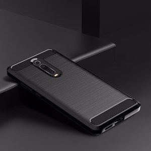 CARBON dėklas telefonui XIAOMI Redmi 9T / Poco M3 juodas