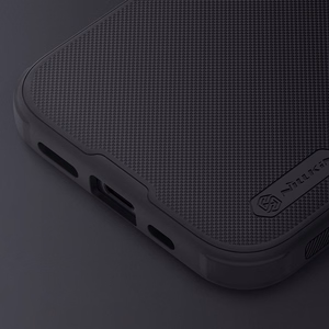 Nillkin Super Frosted Shield Pro reinforced case for iPhone 15 Plus - blue