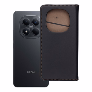 SMART PRO Knygutė leather dėklas for XIAOMI Redmi Note 15 5G juodas