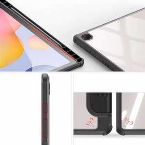 Dėklas Dux Ducis Toby Samsung P610/P615/P613/P619/P620/P625 Tab S6 Lite 10.4 juodas