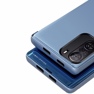 Clear View Case чехол для Xiaomi Redmi K40 Pro+ / K40 Pro / K40 / Poco F3 розовый