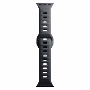 38/40/41/42 mm Black (small) - 3mk Silicone Watch Strap for Apple