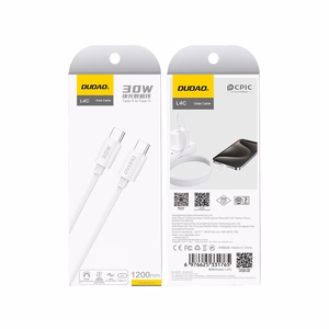 Dudao L4C кабель USB-C USB-C (30W) 1.2м