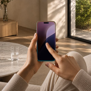 AmazingThing Titan Privacy FusionFilter 7 apsauginis stiklas iPhone 17 Pro Max
