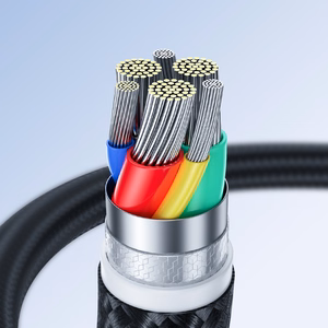 Joyroom Surpass Series A11 Lightning / USB-C 20W 1.2 m kabelis - juodas