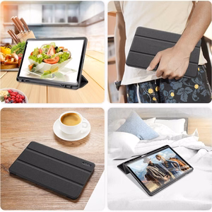 Dux Ducis Domo flip and smart sleep case for Samsung Galaxy Tab S9 - black