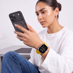 Tech-Protect IconBand Pro Strap for Apple Watch 4 / 5 / 6 / 7 / 8 / 9 / SE / Ultra 1 / 2 (42/44/45/49 mm) - Yellow