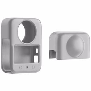 PULUZ силиконовый чехол с крышкой объектива для DJI Osmo 360 (серый)