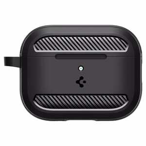 Spigen Rugged Armor dėklas AirPods 3 - matinės juodos spalvos