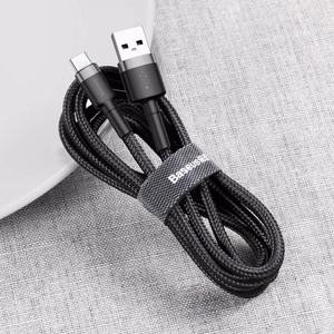 Baseus CATKLF-BG1 USB кабель 1 м USB A USB C чёрный