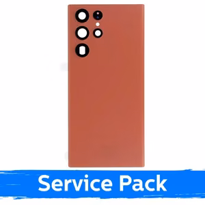 Galinis dangtelis suderinamas su Samsung S908 S22 Ultra / raudona / (Service Pack)