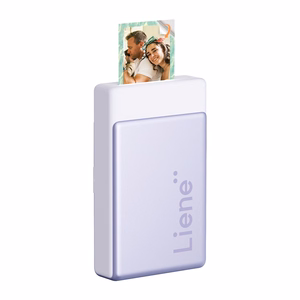LIENE Pearl N200 Pro 2x3" nešiojamas nuotraukų spausdintuvas (violetinis)