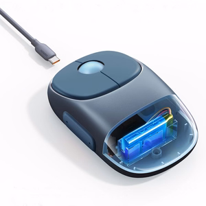 Ugreen MU102 FUN+ беспроводная мышь Bluetooth / 2.4 ГГц - черный