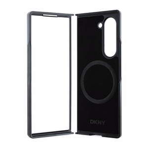 DKNY Repeat Pattern Bottom Stripe Чехол для Samsung Galaxy Z Fold 6 - коричневый