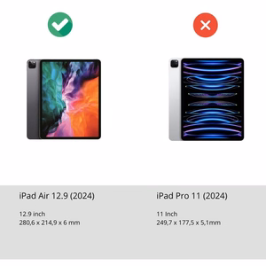 Phone Case Dux Ducis "Unid" for Apple iPad Air 13 (2025) / Air 13 (2024) / iPad Pro 12.9 (2018 / 2020 / 2021 / 2022) Black