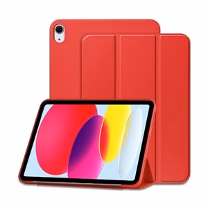 Dėklas Smart Soft Samsung X110/X115 Tab A9 8.7/X130/X135 Tab A11 8.7 raudonas