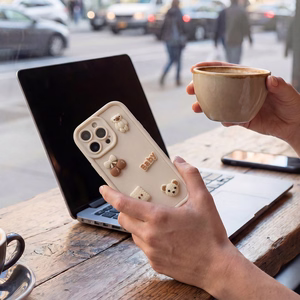 Чехол Ultra Trendy 3D для Samsung Galaxy S26 Ultra — медведь