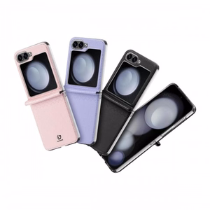 Dėklas Dux Ducis Bril Samsung F741 Z Flip6/F761 Z Flip7 FE violetinis