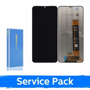 Ekranas skirtas Samsung A236 A23 5G juodas (Service Pack / Aftermarket)(NF version)
