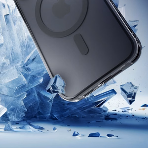 Чехол 3mk Frosty MagCase Apple iPhone 16 Pro чёрный