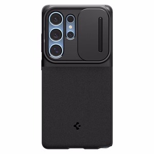 Spigen Optik Armor dėklas telefonui Samsung Galaxy S25 Ultra - juodas