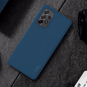 Nillkin Super Frosted Shield Pro прочный чехол для Samsung Galaxy A73 чёрный