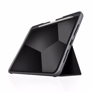 Прочный чехол-книжка STM Dux Plus для iPad Pro 11" M5 (2025) / M4 (2024), чёрный
