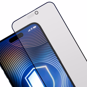 3mk Hardglass Matt Max Privacy grūdintas stiklas iPhone 17 Pro telefonui