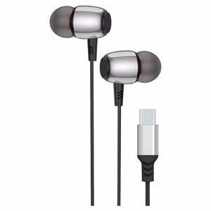 Laidinės ausinės USB-C (DAC) Blue Star M09C 1,2 m juodos