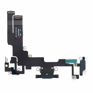 Шлейф зарядки USB для IPHONE 14 чёрный OEM