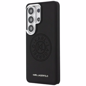 Karl Lagerfeld Perforated KL MagSafe Чехол для Samsung Galaxy S26 Ultra - чёрный