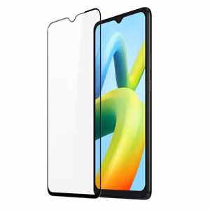 Dux Ducis 9D Grūdintas Stiklas Apsauginis stiklas Xiaomi Redmi A2 / Redmi A1 9H su juodu rėmeliu