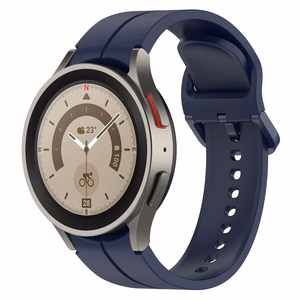 Silikoninis dirželis GARMIN FENIX 3 / 3HR / 5X / 6X / 6X Pro / 7X / 7X Pro tamsiai mėlynas (12)