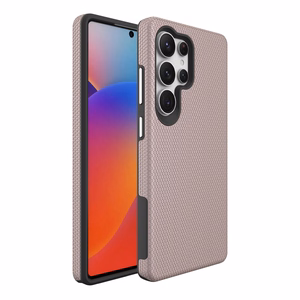 Dėklas Perfectionists Triangle Case Samsung S918 S23 Ultra 5G rožinio aukso