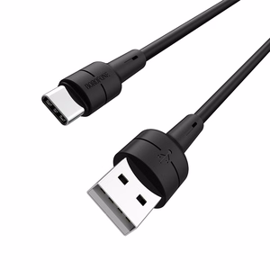 Кабель Borofone BX30 Type-C 1.0m силиконовый чёрный
