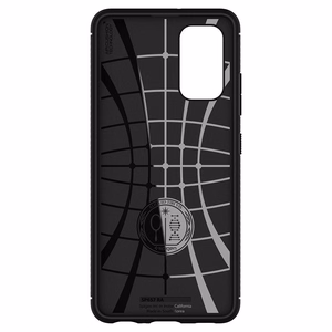 Spigen Rugged Armor dėklas Samsung Galaxy A52 / A52S - matinė juoda